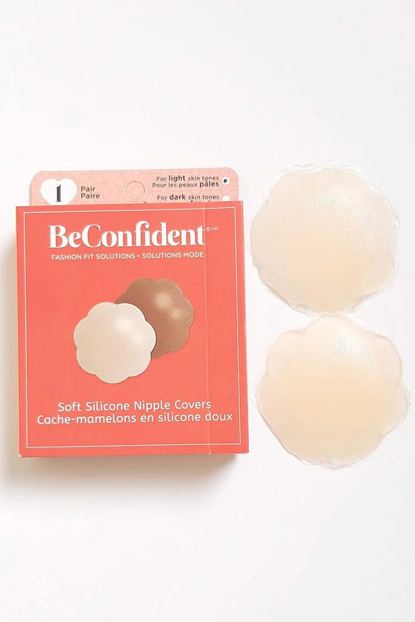 BeConfident  Light Re-Usable Silicone Nipple Covers - 1 Pair